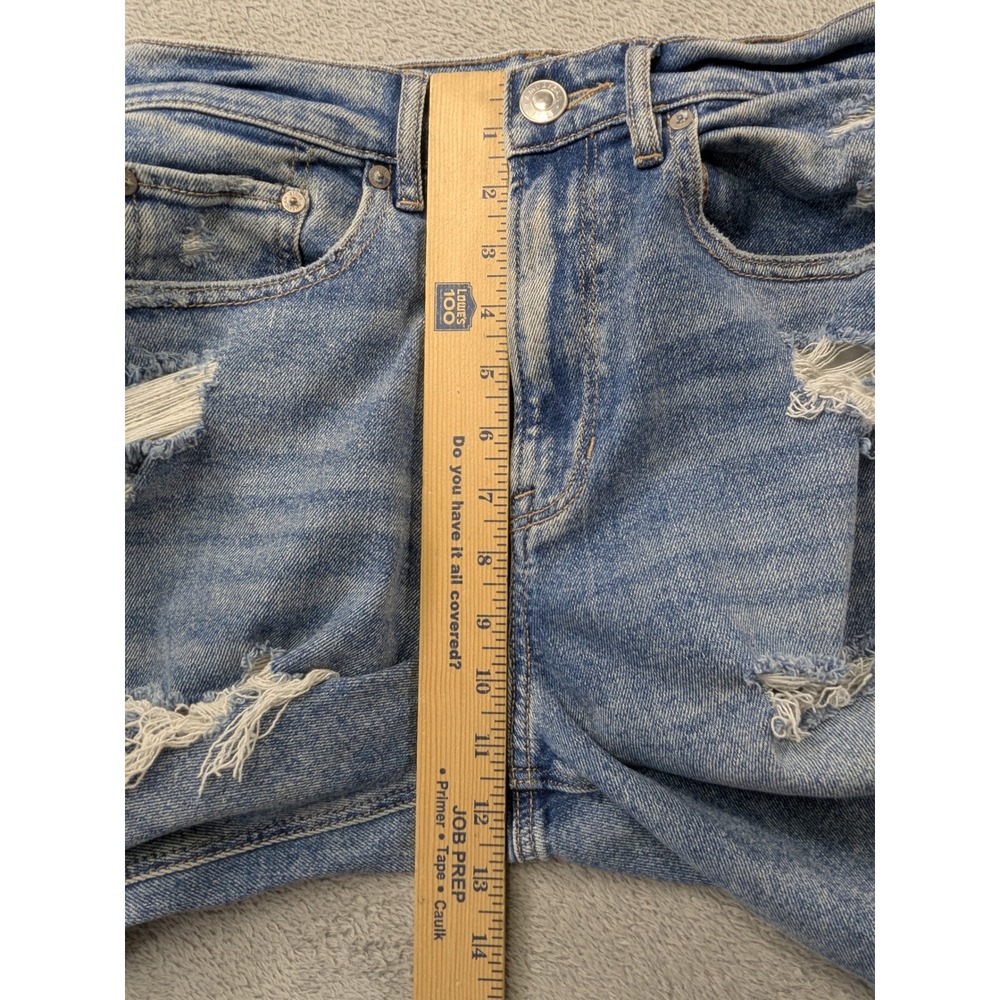 American Eagle Highest Rise 90s Boyfriend Distressed Jeans Blue Size 6 Regular - Picture 9 of 15